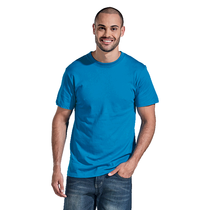 170g Barron Combed Cotton Crew Neck T-Shirt - Image 2