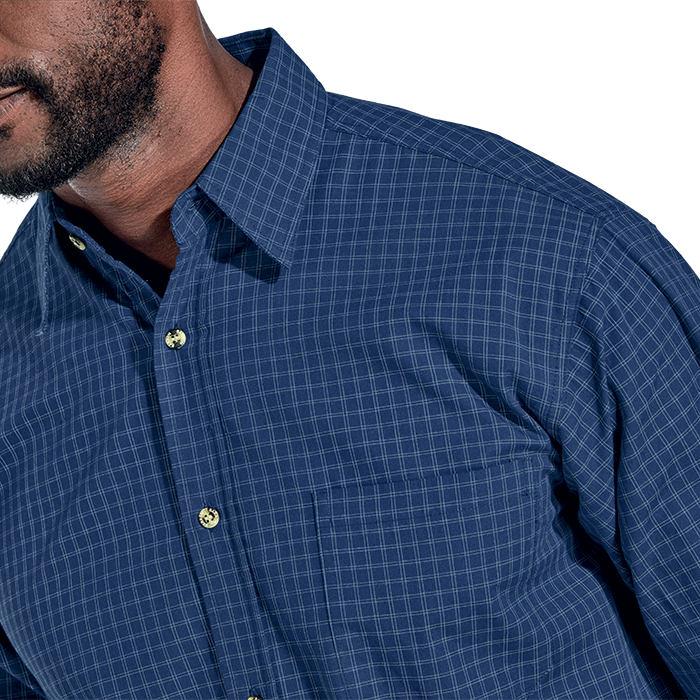 Pioneer Check Lounge Long Sleeve Mens - Image 3