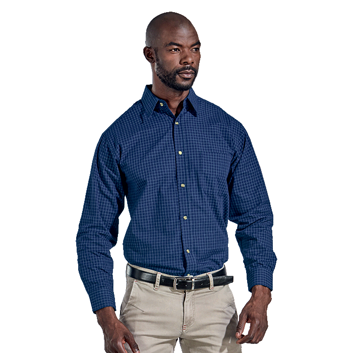 Pioneer Check Lounge Long Sleeve Mens - Image 2