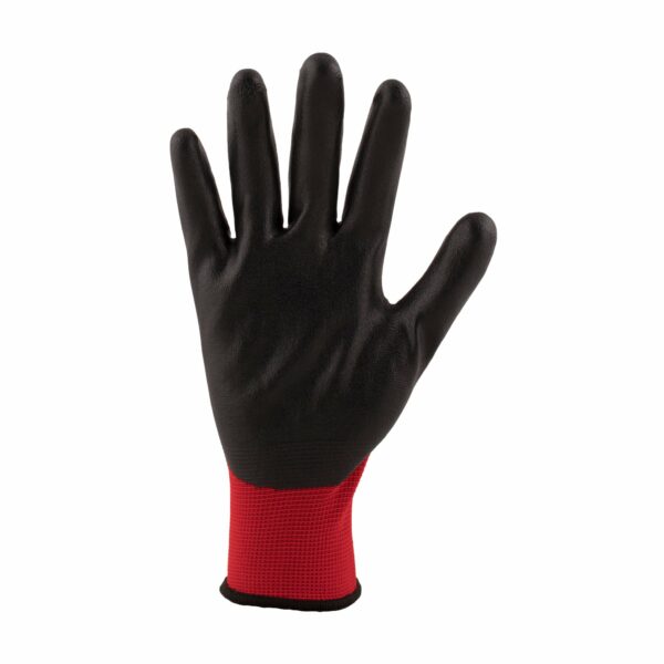 Red PU Coated General Handling Gloves - Image 2