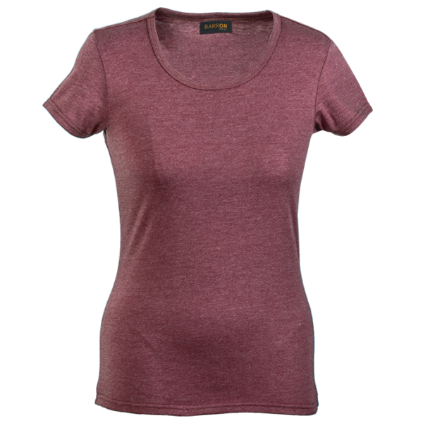 Melange Crew Neck T-Shirt Ladies