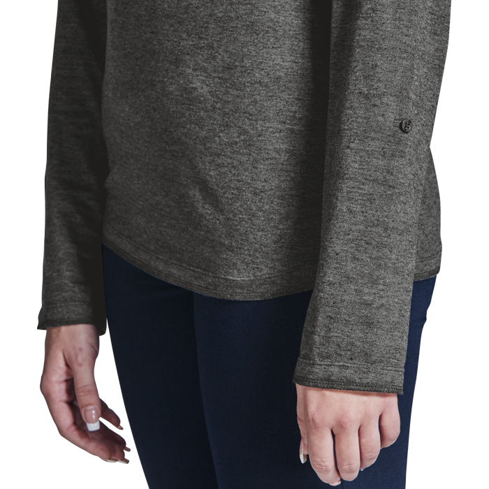 145g Henley Long Sleeve T-Shirt Ladies - Image 4