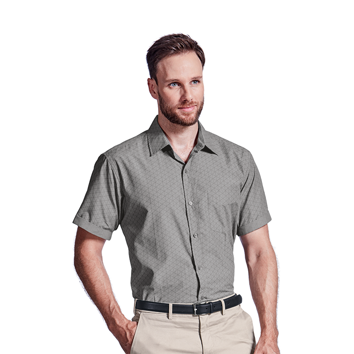 Claremont Lounge Shirt Short Sleeve Mens - Image 2