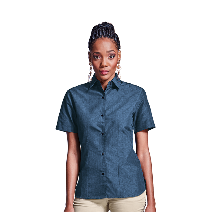Berlin Blouse Short Sleeve Ladies - Image 2