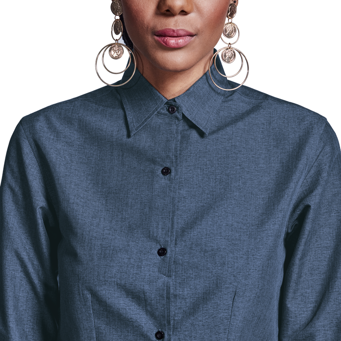Berlin Blouse Long Sleeve Ladies - Image 3