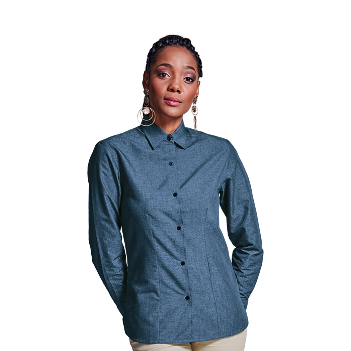 Berlin Blouse Long Sleeve Ladies - Image 2