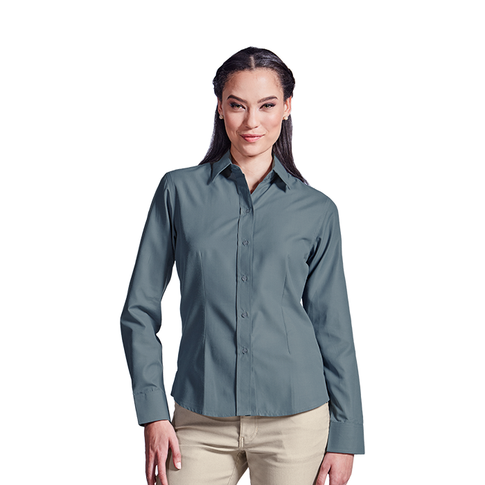 Easy Care Blouse Long Sleeve Ladies - Image 2