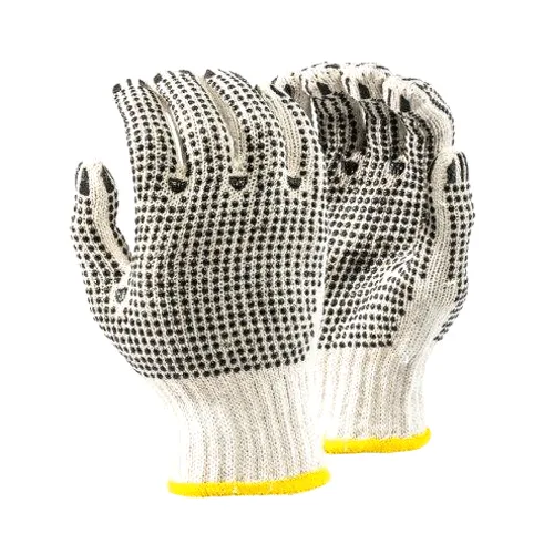 Natural Cotton Polka Dot Gloves