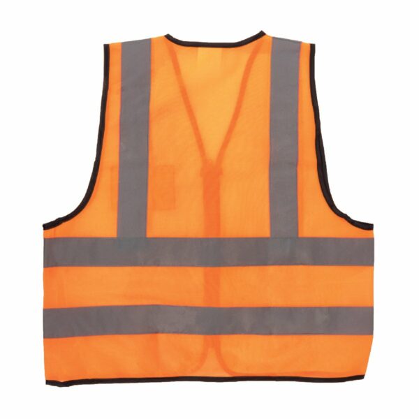 Value Orange Reflective Vest - Image 2