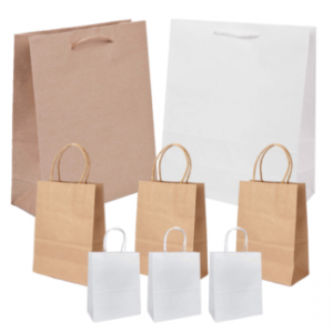 Rope Handle Paper Carrier Bags